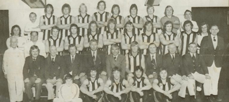 The Premiership-winning 1976 Reserves team